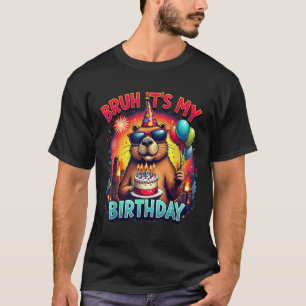 Camiseta Capybara Kaiju Fiesta de cumpleaños Monster Capyzi