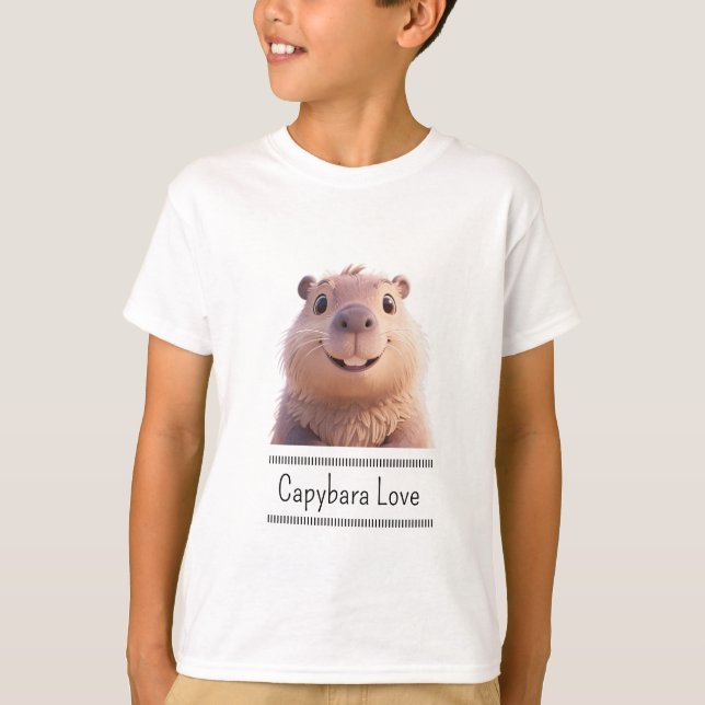 Camiseta Capybara Love (Anverso)