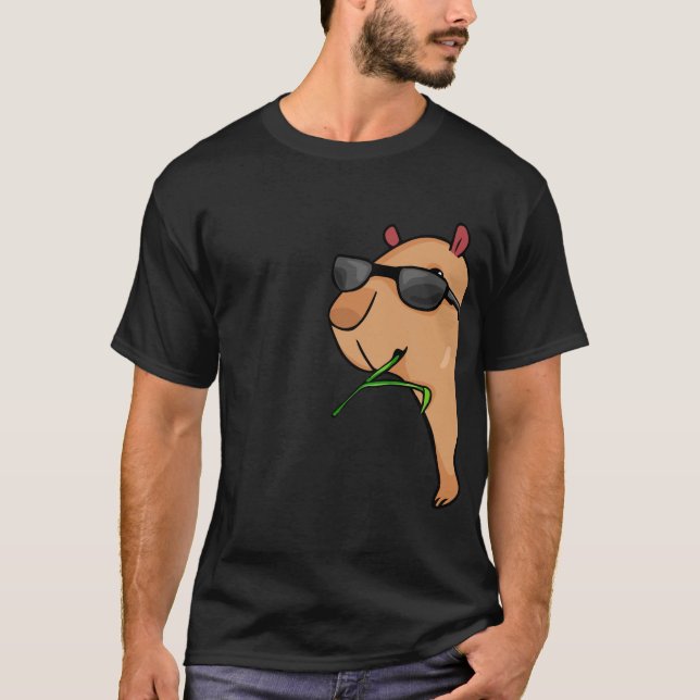 Camiseta Capybara Lover Mujeres Capibara Gigante Hombres Ca (Anverso)