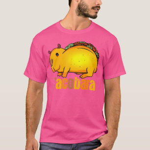 Camiseta Capybara Lover Taco Lover Men Funny Capybara