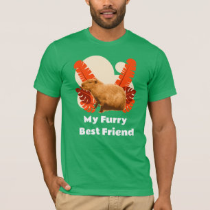 Camiseta Capybara Mi mejor amigo furtivo
