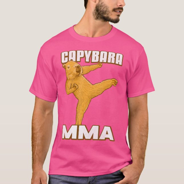 Camiseta Capybara Mma (Anverso)