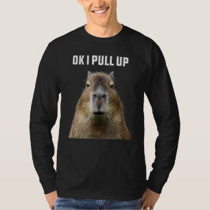 Camiseta Capybara Ok, Sube A La Capa Un Mascota De Animales