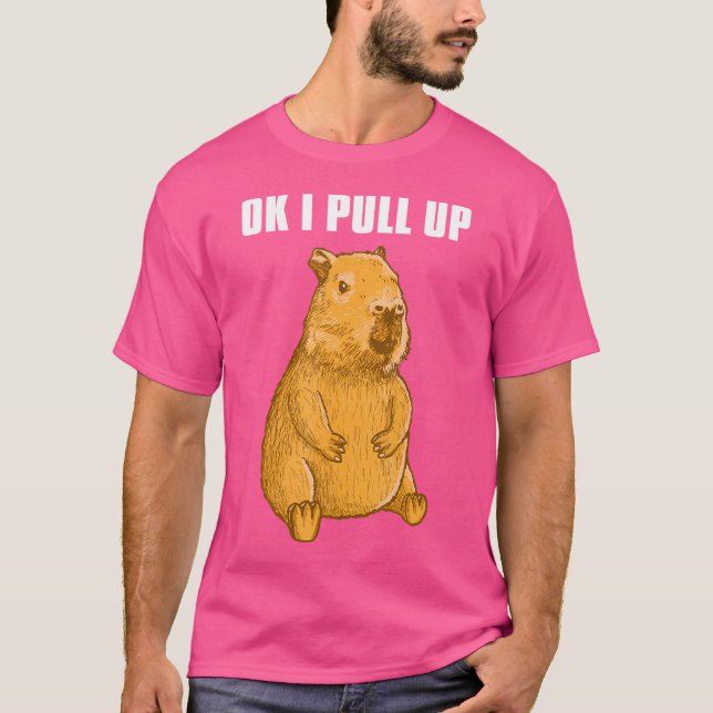Camiseta Capybara Ok, Tira (Anverso)