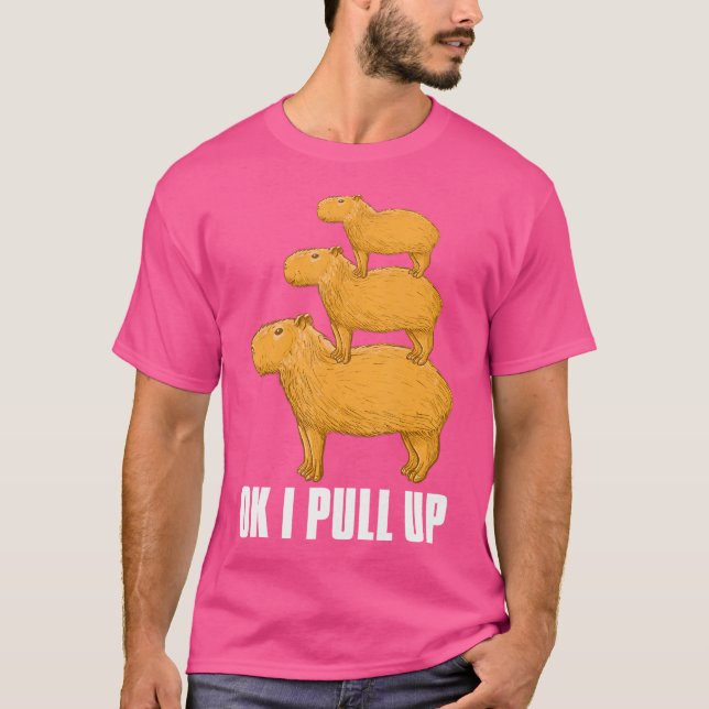 Camiseta Capybara Ok, Tira (Anverso)