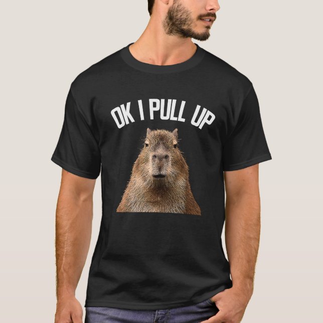 Camiseta Capybara Ok, Tira A Las Mujeres Del Capibara Roden (Anverso)