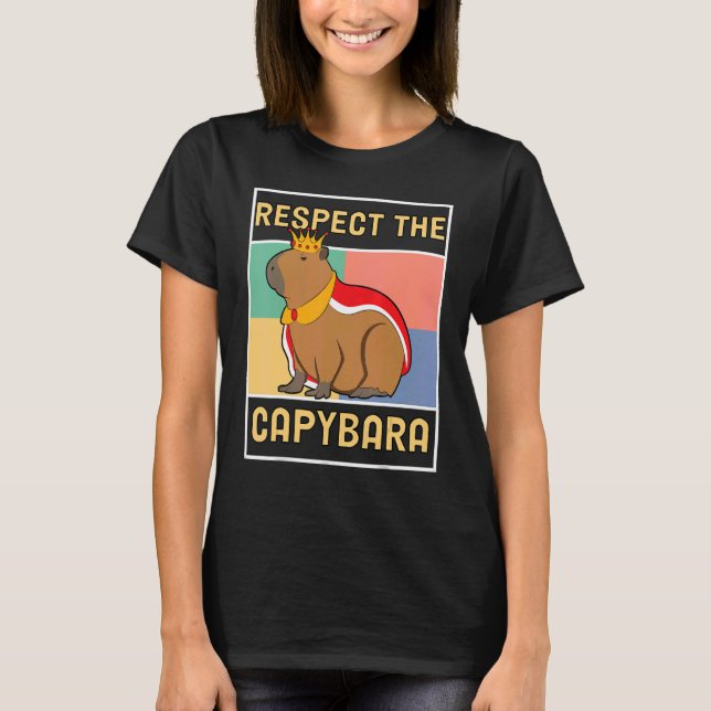 Camiseta Capybara Ok, Tira Del Capibara (Anverso)