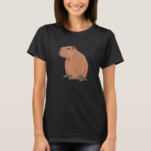 Camiseta Capybara Pet Cute Animal Capybaras Zoo Rodent Rode