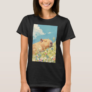 Camiseta Capybara Power Nap