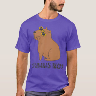 Camiseta Capybara Rocks family