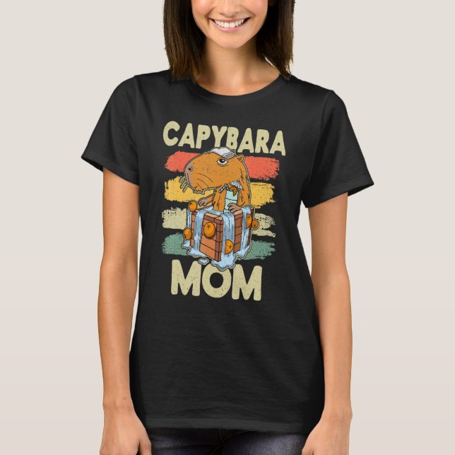 Camiseta Capybara Rodent Mascota 22 (Anverso)