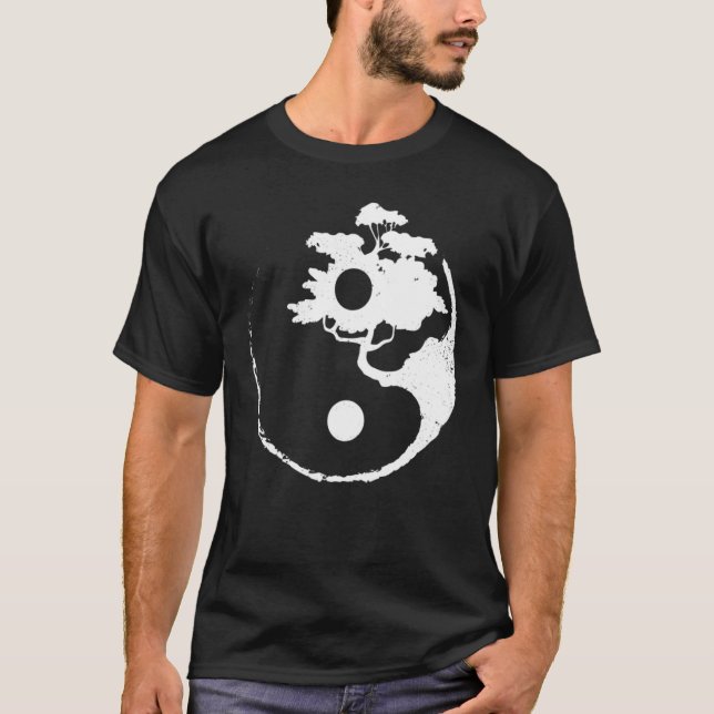 Camiseta Capybara Sashimi, Yin Yang Bonsai-Tree Japanese Bu (Anverso)