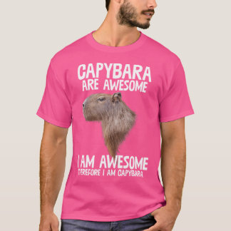Camiseta Capybara Son Impresionantes Por Lo Tanto SOY Capib