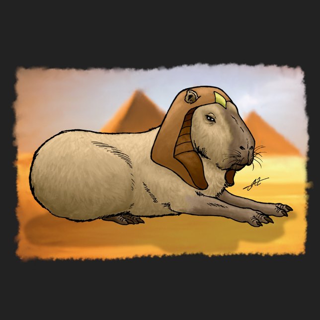 Camiseta Capybara Sphinx (Subido por el creador)