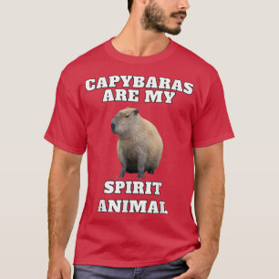 Camiseta Capybara Spirit Animal 