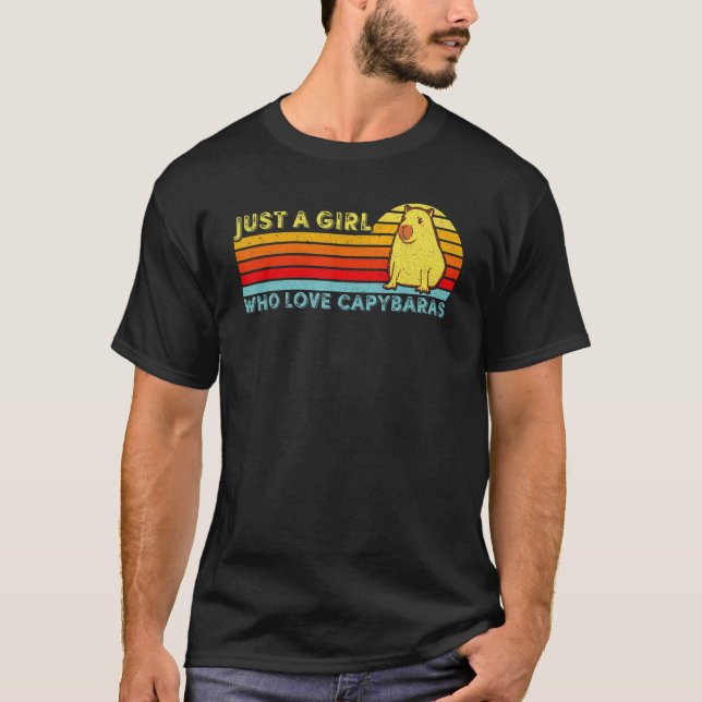 Camiseta Capybara Sur América Rodent Capybara (Anverso)