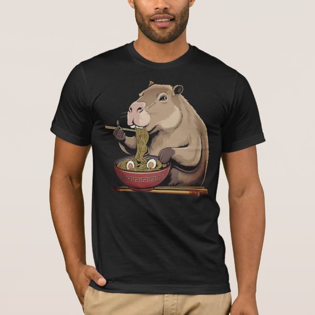 Camiseta Capybara T-Shirt Baby Bodysuit (Anverso)