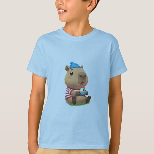Camiseta Capybara T_shirt boy (Anverso)