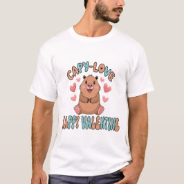 Camiseta Capybara Valentine Shirt