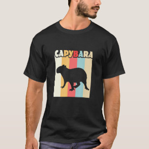 Camiseta Capybara Vintage Rodent Capybara Mascota Hamster A