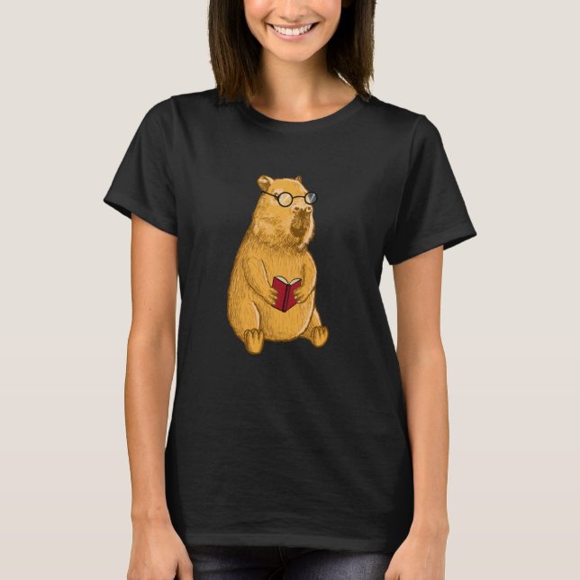 Camiseta Capybara with Glasses (Anverso)