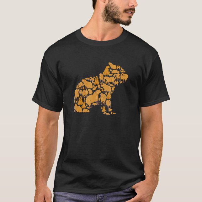 Camiseta Capybaras Como Capibara (Anverso)