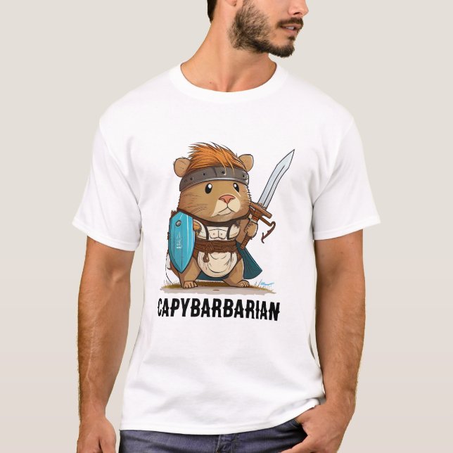 Camiseta Capybárbaro Tee (Anverso)