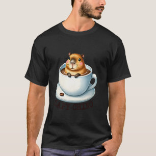 Camiseta Capychino Disfraz de Capybara Capybara y amante de