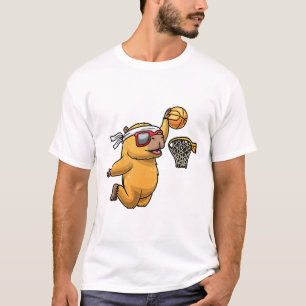 Camiseta Capyra Jugando Sketll Deportes Rodent Niños