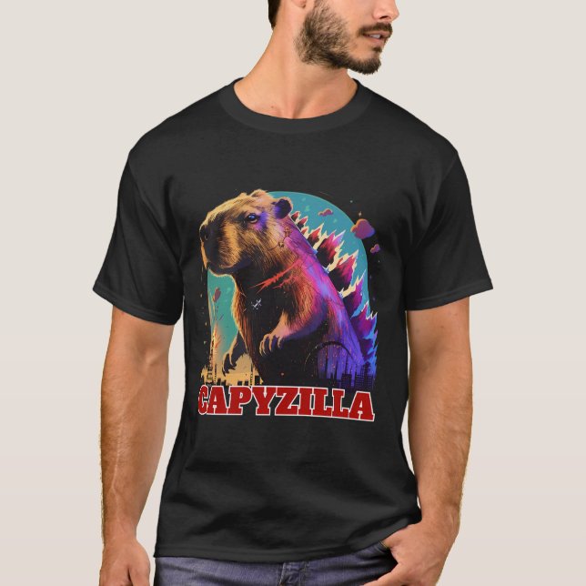 Camiseta Capyzilla Capybara (Anverso)