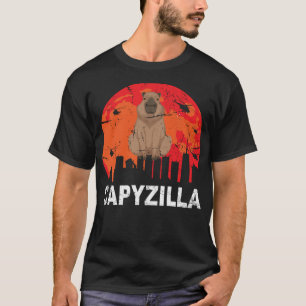 Camiseta CapyZilla Funny Capybara Rodent