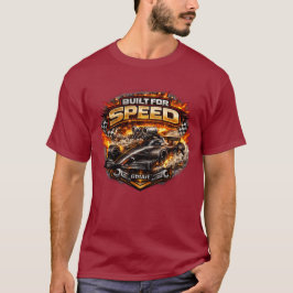 Camiseta Car - BUILT FOR SPEED