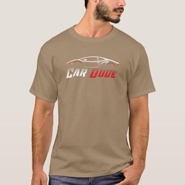 Camiseta Car Dude Car Lovers Car Collector Drift Car Auto M (Anverso)