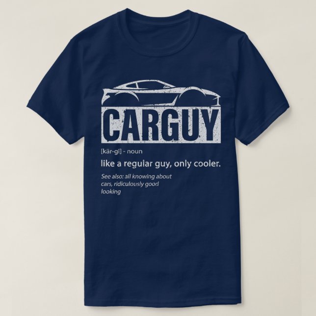 Camiseta Car Guy Sport Car Lover Funny Car Guy Definición M (Diseño del anverso)
