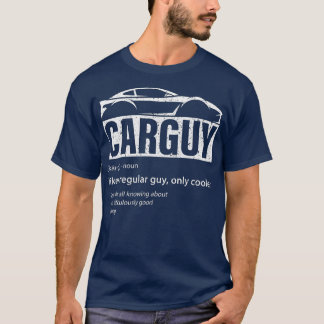 Camiseta Car Guy Sport Car Lover Funny Car Guy Definición M