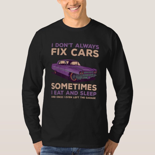 Camiseta Car Mechanic for Automobile Mechanic Garage Cool C (Anverso)