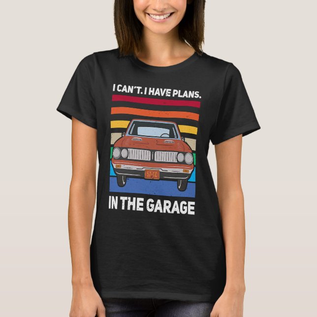 Camiseta Car Mechanic Garage  Diesel  & Car Mechanic (Anverso)