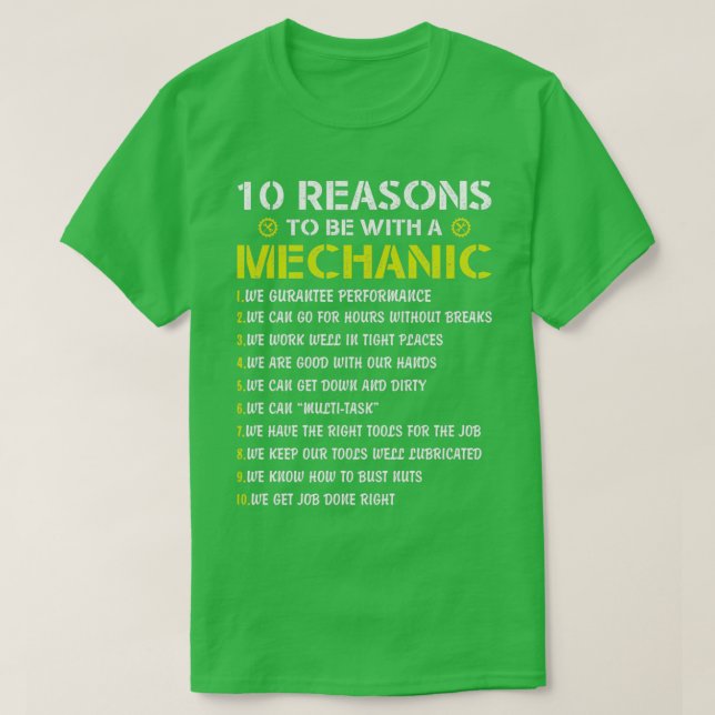 Camiseta Car Mechanic Gift  (2)  (Diseño del anverso)