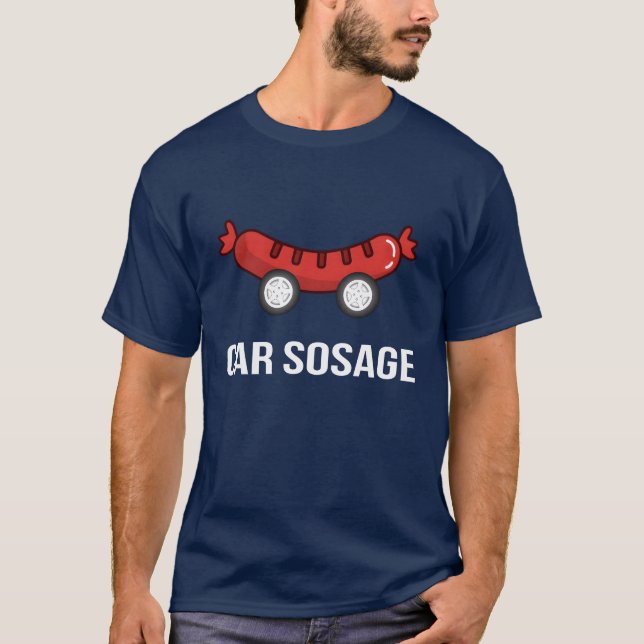Camiseta car sosage 2021 e funny (Anverso)