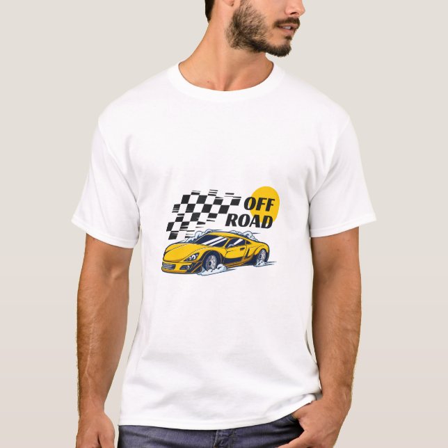 Camiseta Car Speed Mode (Anverso)