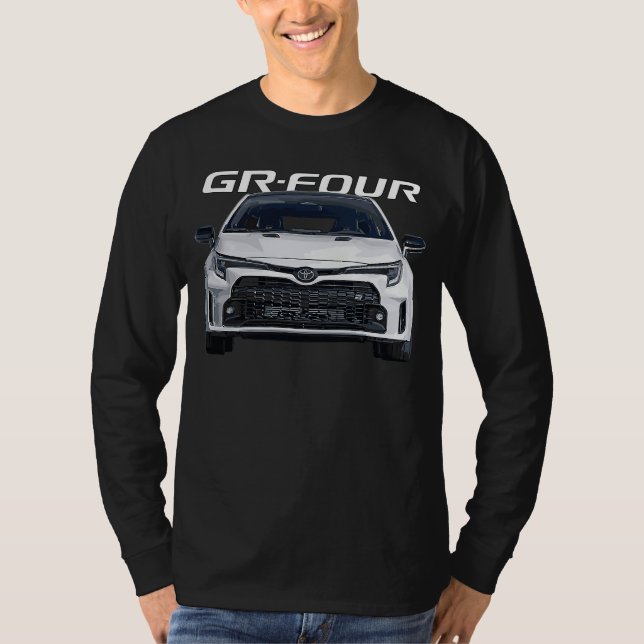 Camiseta Car Street DriftING Race group 4wd turbo e210 gr (Anverso)
