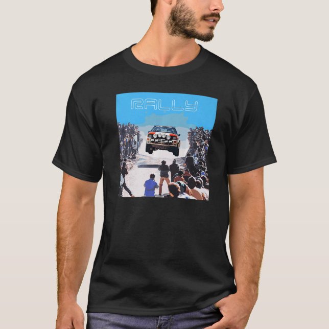 Camiseta Car Street DriftING Race group b era 4wd art portr (Anverso)