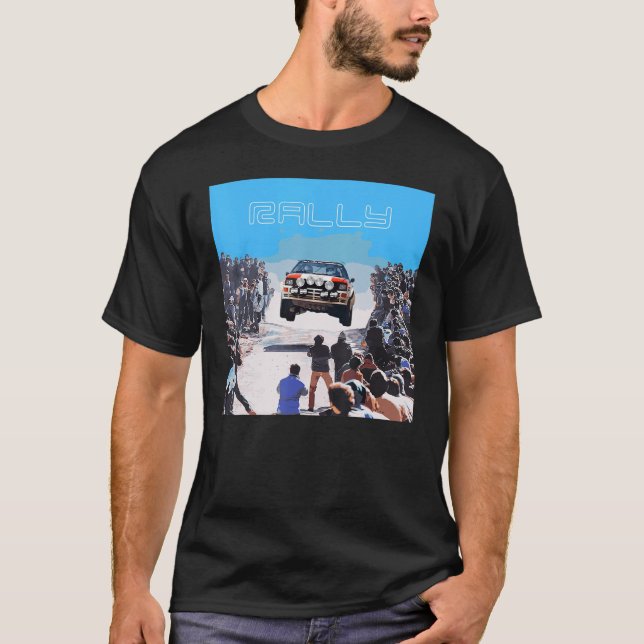 Camiseta Car Street DriftING Race group b era 4wd art portr (Anverso)