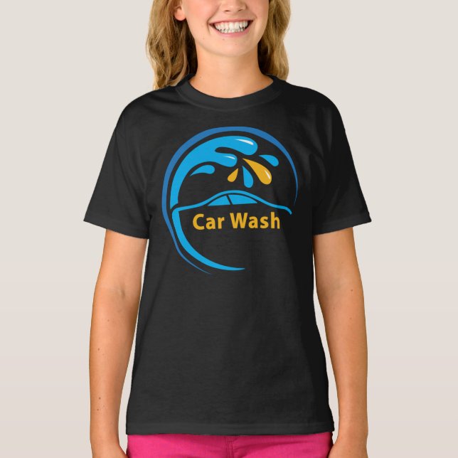 Camiseta Car wash logo Classic T-Shirt (Anverso)