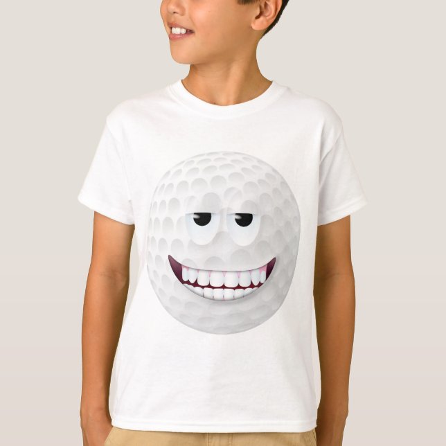 Camiseta Cara 2 de la pelota de golf (Anverso)