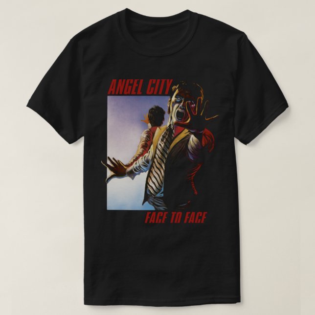 Camiseta Cara a cara - Ciudad del Ángel (Diseño del anverso)