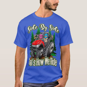 Camiseta Cara a lado ATV Cuatro Ruedas En Carretera