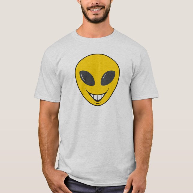Camiseta Cara Alienigena (Anverso)