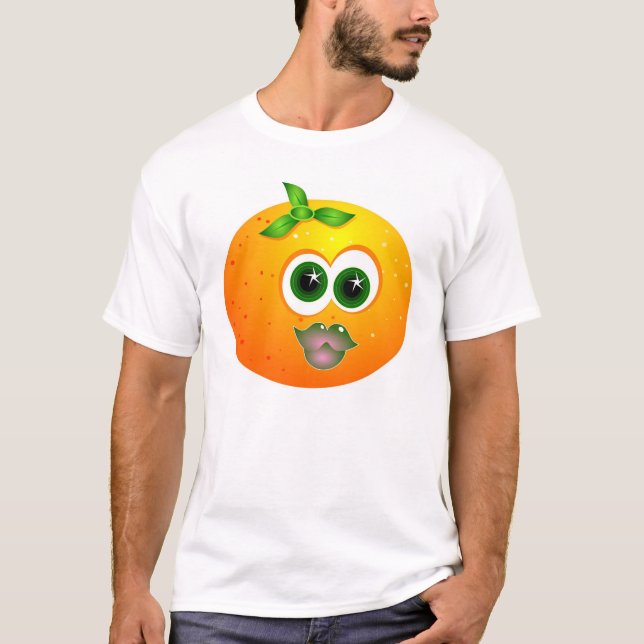 Camiseta Cara anaranjada (Anverso)