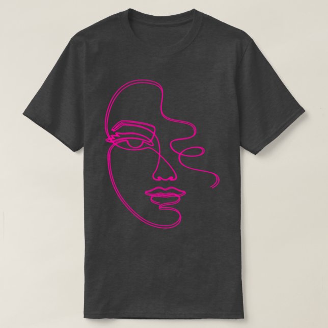 Camiseta Cara Art Nouveau (Diseño del anverso)